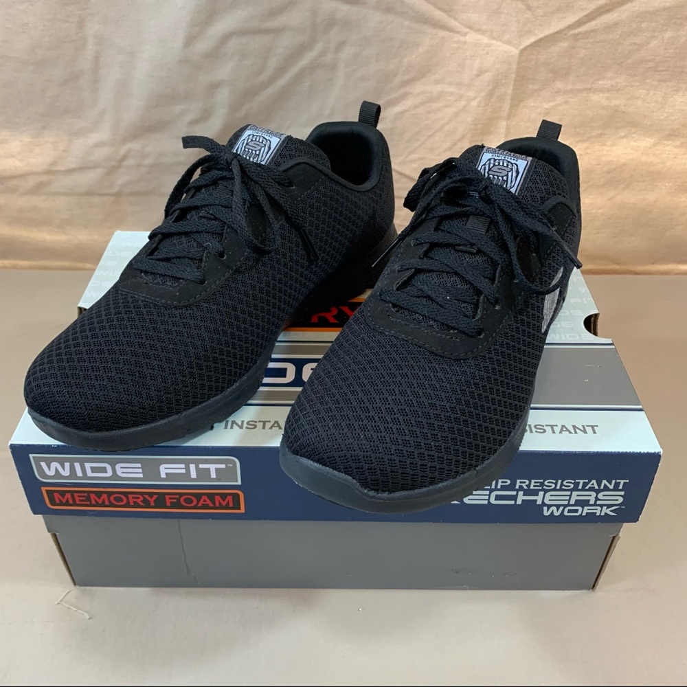 Skechers Wide Fit non-slip work shoes